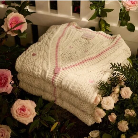 NWT Taylor Swift Lover Album Cardigan Size XS / S - Picture 1 of 12